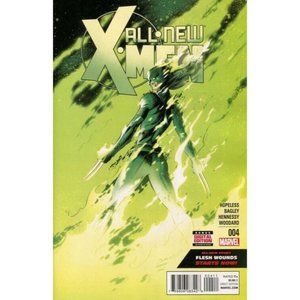 All-New X-Men Comic 4 Cover A Mark Bagley First Print 2016 Hopeless Hennessy